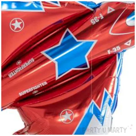 balon foliowy samolot f16 partypal 40 shp