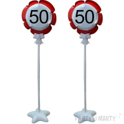 balon foliowy samopompujacy 50 urodziny traffic top ten 3 rnd