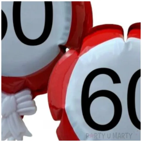 balon foliowy samopompujacy 60 urodziny traffic top ten 3 rnd