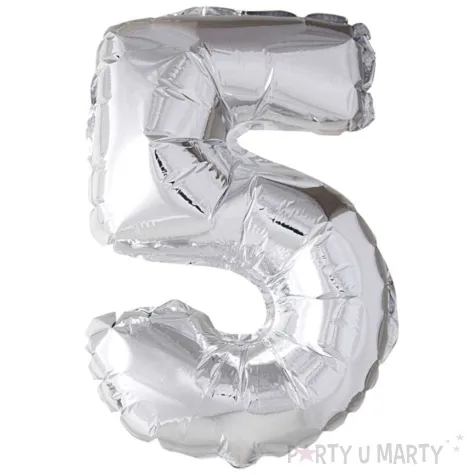 balon foliowy samopompujacy cyfra 5 top ten 3 dgt