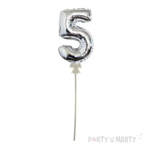 balon foliowy samopompujacy cyfra 5 top ten 3 dgt