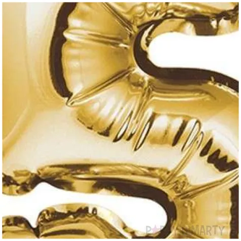 balon foliowy samopompujacy cyfra 5 zloty godan 9 dgt