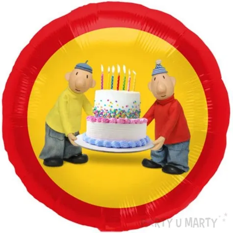 balon foliowy sasiedzi pat i mat folat 18 rnd