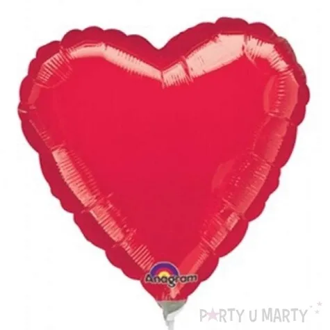 balon foliowy serce amscan 9 hrt