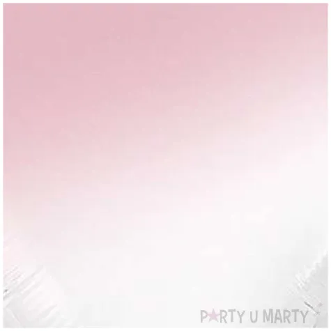 balon foliowy serce bialo rozowy flexmetal 18 hrt