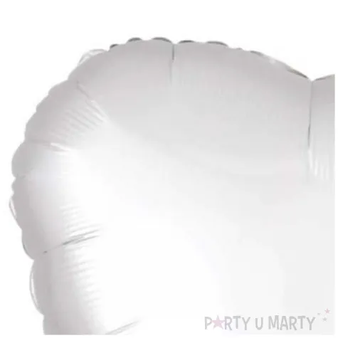 balon foliowy serce bialy jix 18 hrt