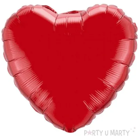 balon foliowy serce czerwony flexmetal 18 hrt