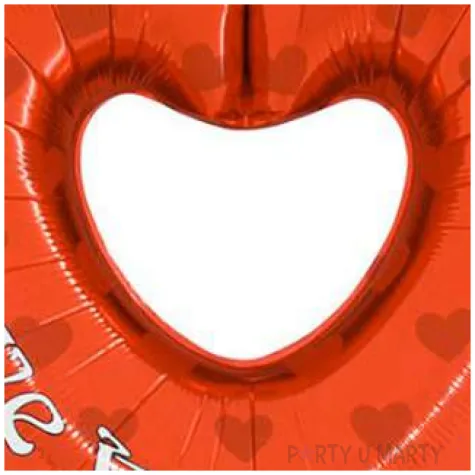 balon foliowy serce i love you z dziurka czerwony grabo 36 shp