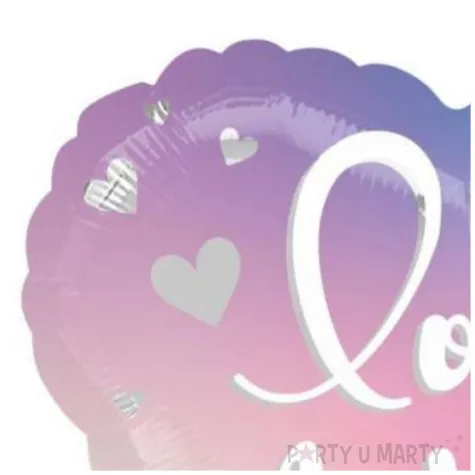 balon foliowy serce love you amscan l 17 hrt