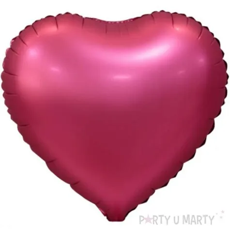 balon foliowy serce matowe rozowy godan 18 hrt