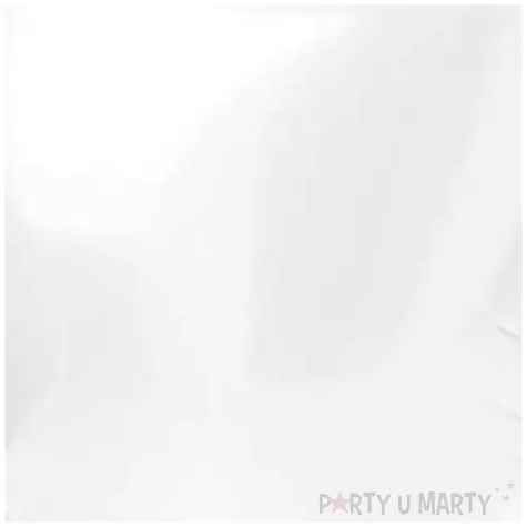 balon foliowy serce metallic matte bialy folat 18 hrt