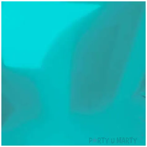 balon foliowy serce metallic matte turkusowy folat 18 hrt