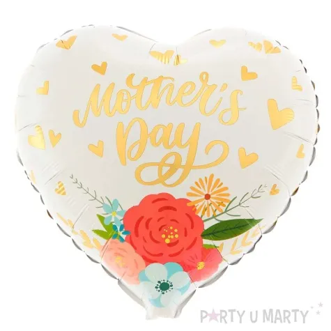 balon foliowy serce mother s day bialy partypal 18 hrt