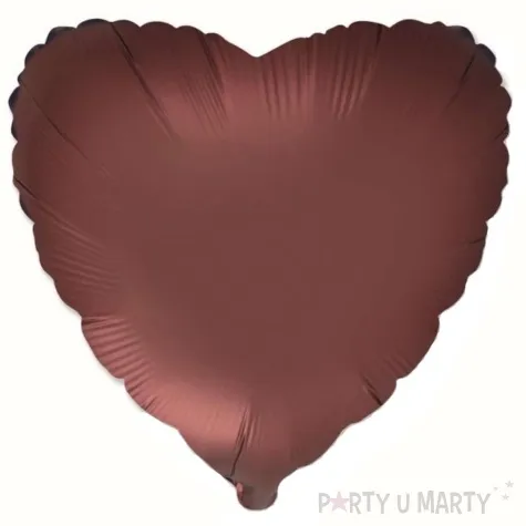 balon foliowy serce rooibos satynowy flexmetal 18 hrt