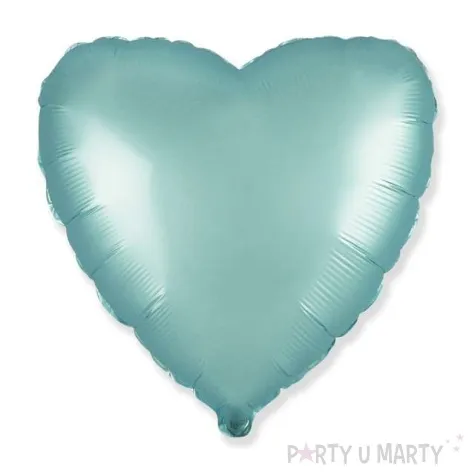 balon foliowy serce satynowe jasnoniebieski flexmetal 18 hrt