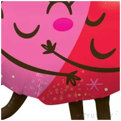 balon foliowy serce w objeciach qualatex 36 shp