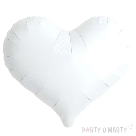 balon foliowy serce wklesle bialy takarakosan 18 5 szt hrt