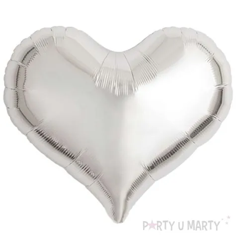 balon foliowy serce wklesle srebrny takarakosan 18 5 szt hrt