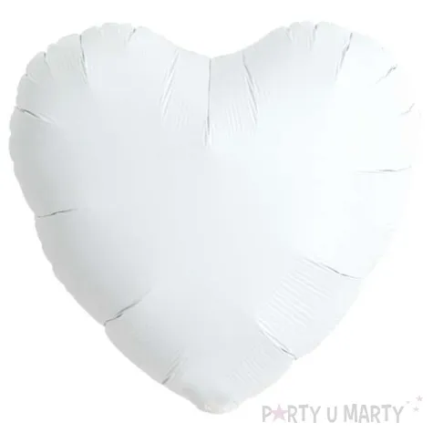 balon foliowy serce wypukle bialy takarakosan 18 5 szt hrt