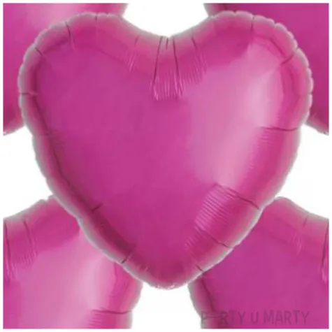 balon foliowy serce wypukle fuksja takarakosan 14 5 szt hrt