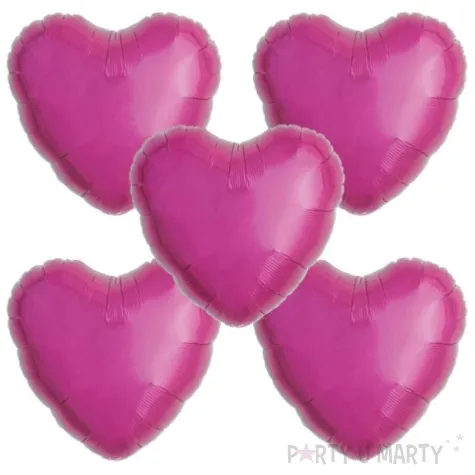 balon foliowy serce wypukle fuksja takarakosan 14 5 szt hrt