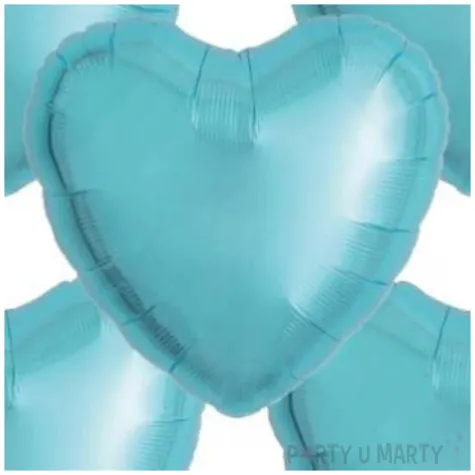 balon foliowy serce wypukle jasnoniebieski takarakosan 18 5 szt hrt