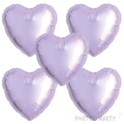 balon foliowy serce wypukle lawendowy takarakosan 18 5 szt hrt