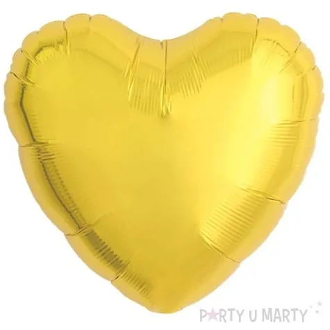 balon foliowy serce wypukle zloty takarakosan 14 5 szt hrt