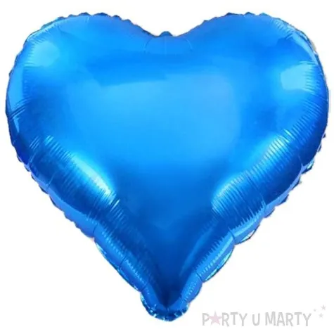 balon foliowy serce xl niebieski dekoracjepolska 24 hrt