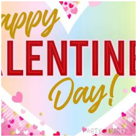 balon foliowy serce z konfetti ombre qualatex 18 hrt