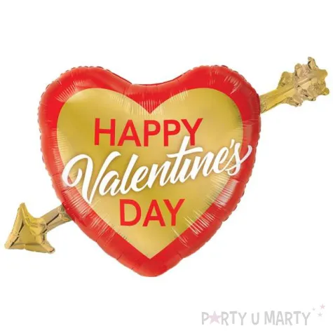 balon foliowy serce ze strzala qualatex 46 shp