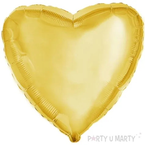 balon foliowy serce zloty flexmetal 18 hrt