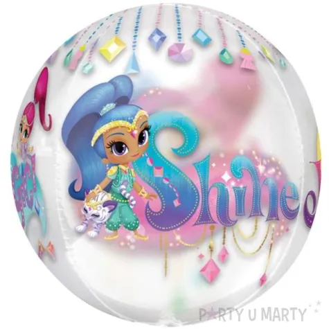 balon foliowy shimmer and shine amscan 15 orb