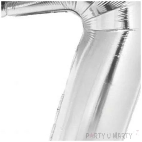 balon foliowy smart cyfra 7 srebrny godan 30 dgt