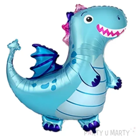 balon foliowy smok niebieski flexmetal 14 shp