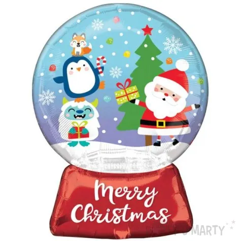 balon foliowy sniezna kula amscan 27 shp