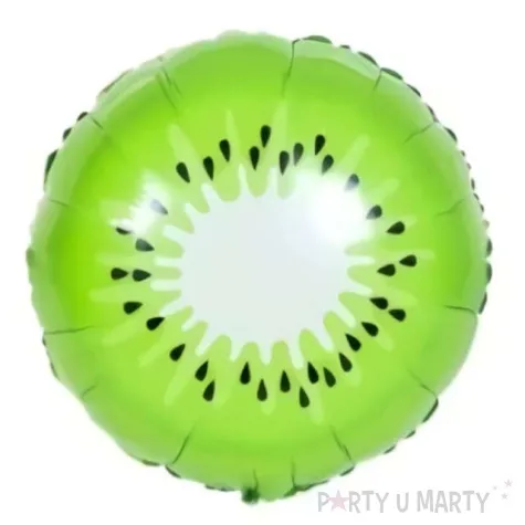 balon foliowy soczyste kiwi zielony jix 18 rnd