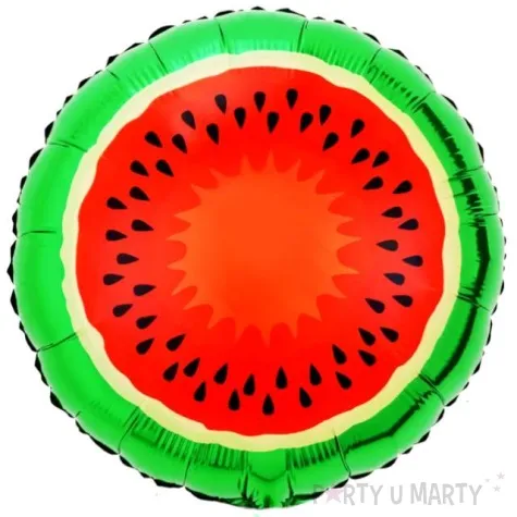balon foliowy soczysty arbuz jix 18 rnd