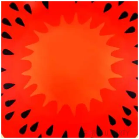 balon foliowy soczysty arbuz jix 18 rnd