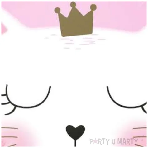 balon foliowy spiacy kotek godan 18 rnd