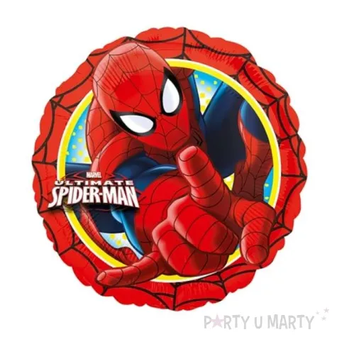 balon foliowy spider man amscan 18 rnd