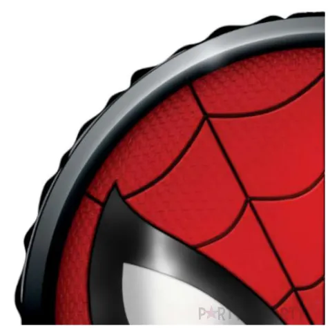 balon foliowy spiderman czerwony procos 18 rnd