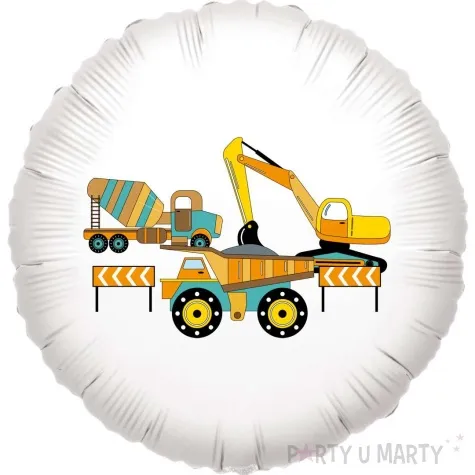 balon foliowy sprzet budowlany bialy 18 rnd