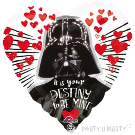 balon foliowy star wars love amscan 17 hrt