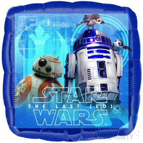 balon foliowy star wars ostatni jedi amscan 17 sqr