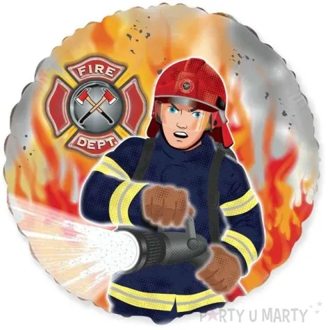 balon foliowy strazak flexmetal 18 rnd