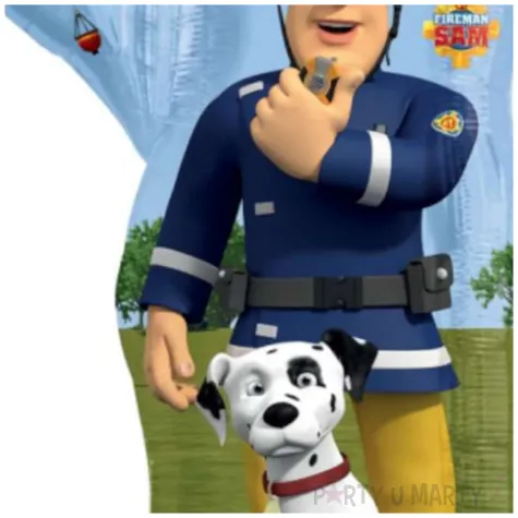 balon foliowy strazak sam i morus amscan 32 shp