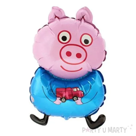 balon foliowy swinka niebieski flexmetal 14 shp