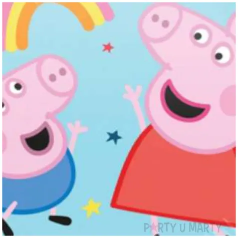 balon foliowy swinka peppa procos 18 rnd