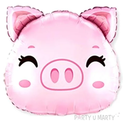 balon foliowy swinka rozowa flexmetal 8 shp